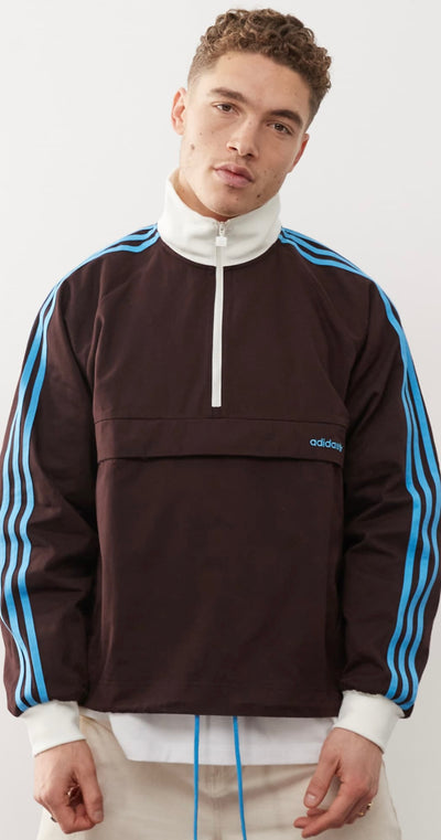 Adidas Originals Pull over in Brown