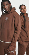 New Balance unisex life in balance hoodie in brown